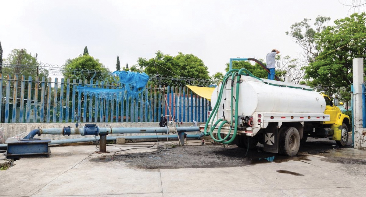 Iztapalapa distribuye más de 5 millones de litros de agua por corte
