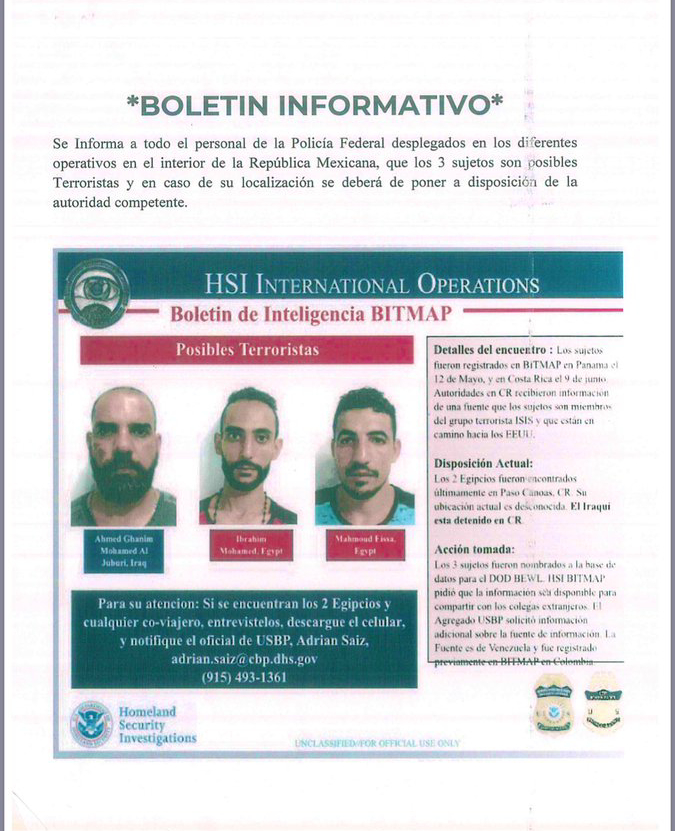 Alerta no significa que terroristas quieran entrar a México: Durazo - policia-federal-terroristass-2-1