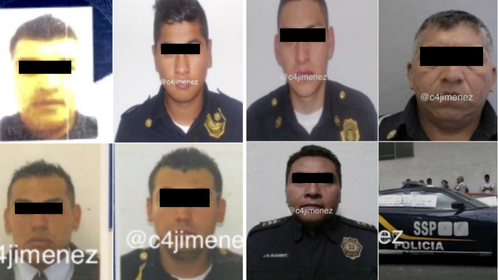 Detenidos siete policías capitalinos por diversos delitos