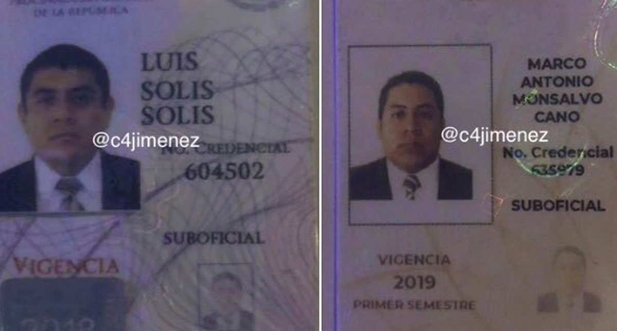 Decomisan 17 kilos de cocaína a supuestos policías federales