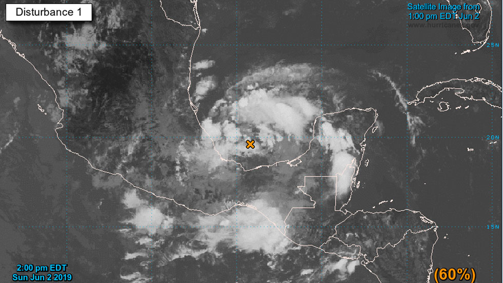 Disturbio que afecta a Veracruz podría evolucionar a ciclón tropical - probabilidad-de-que-el-disturbio-91l-evolucione-a-ciclon-tropical