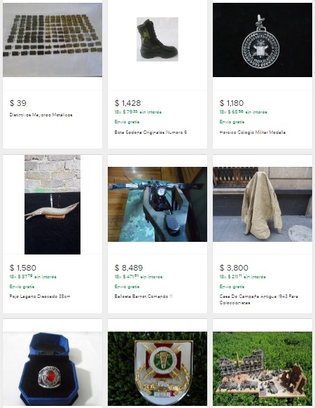 SSPC denuncia falsificación de insignias de la Guardia Nacional - productos-de-mercado-libre