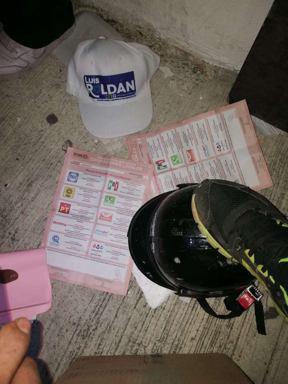 Hallan propaganda de candidata en casa donde pagaban a presuntos acarreados - propaganda-quintana-roo-2