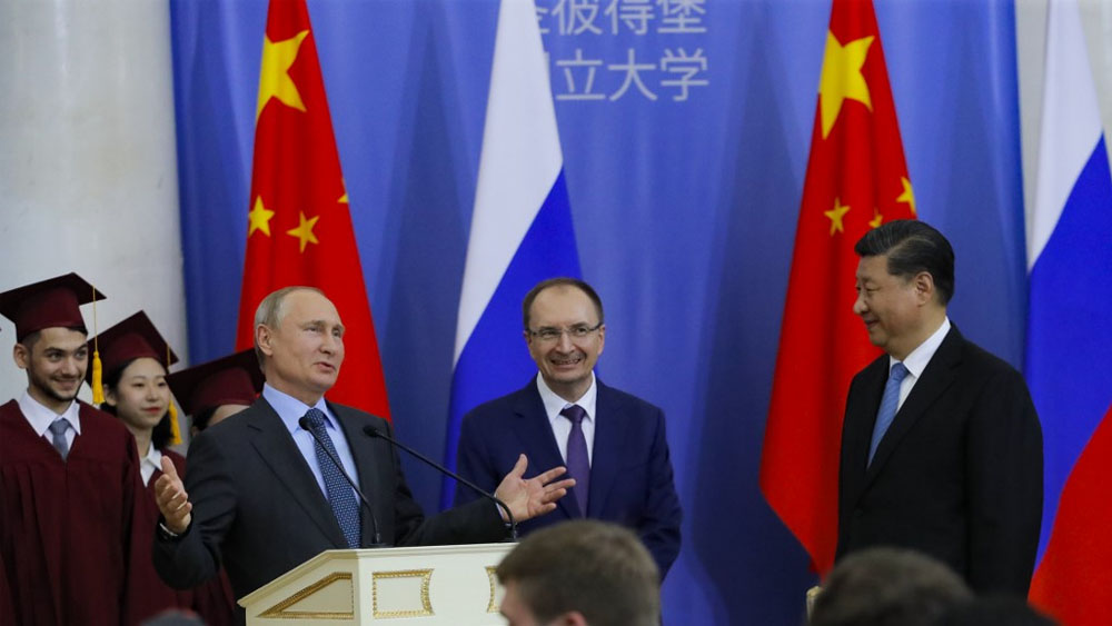 Putin defiende mayor presencia de compañías chinas en Rusia