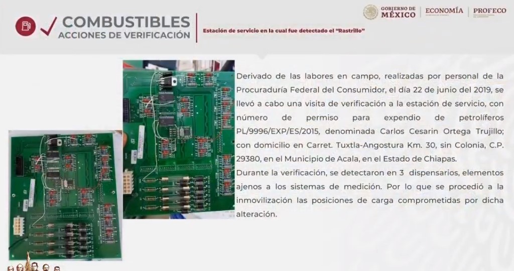 Encuentran la gasolinera que más 'roba' en México - rastrillo