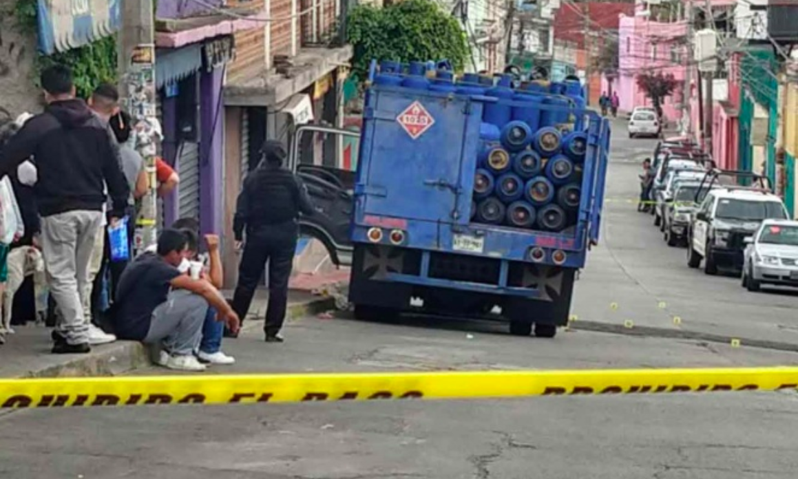 Asesinan a repartidor de gas en Naucalpan