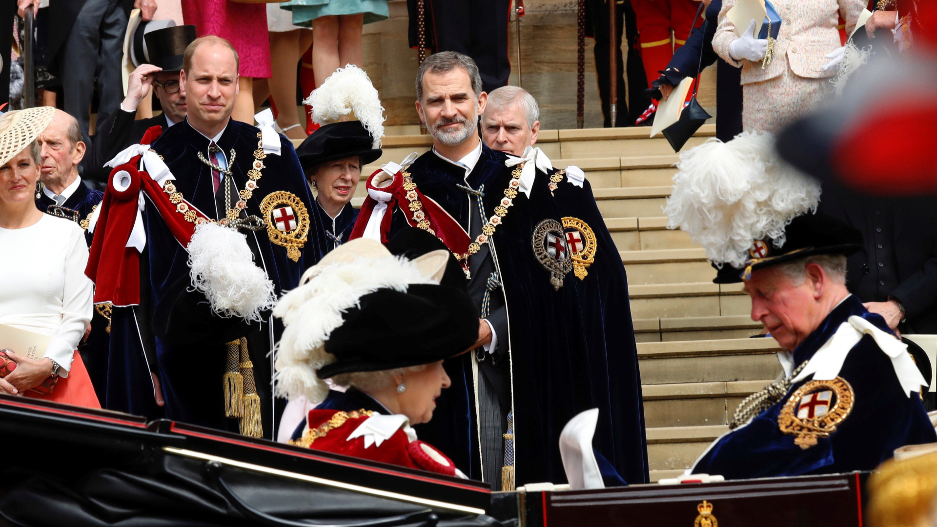 Reino Unido nombra a Felipe VI caballero de la Orden de la Jarretera