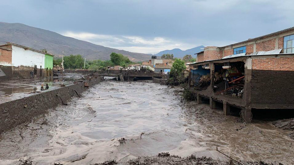 Suspenden clases en San Gabriel tras desbordamiento de río en Jalisco
