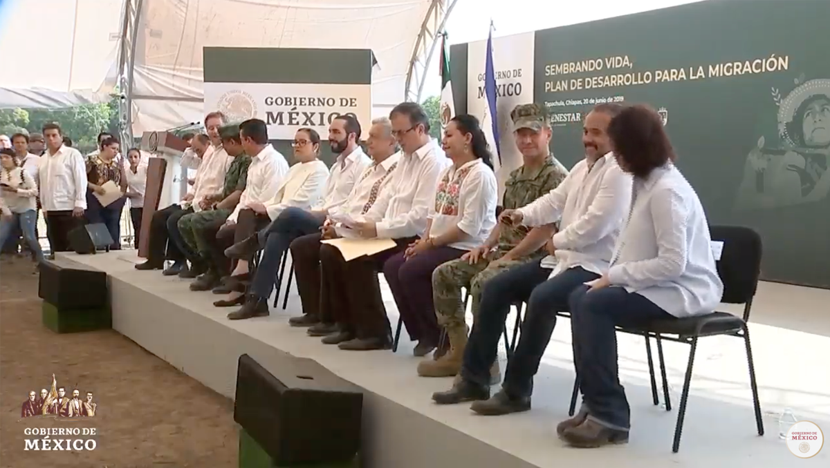 Presentación del programa Sembrando Vida