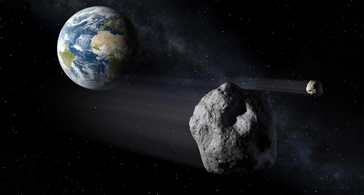 Feldespato, mineral clave en extinción por impacto de meteoritos - tierra-meteorito