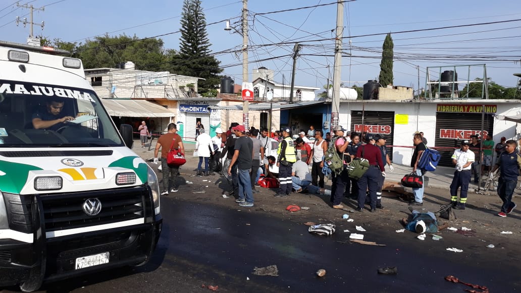 Accidente de tráiler deja al menos seis muertos en Morelos - trailer-morelos-1
