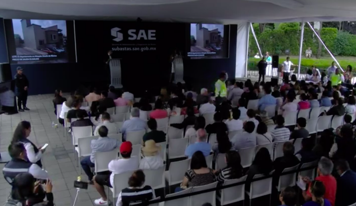 Subastan bienes confiscados a grupos de narcotraficantes