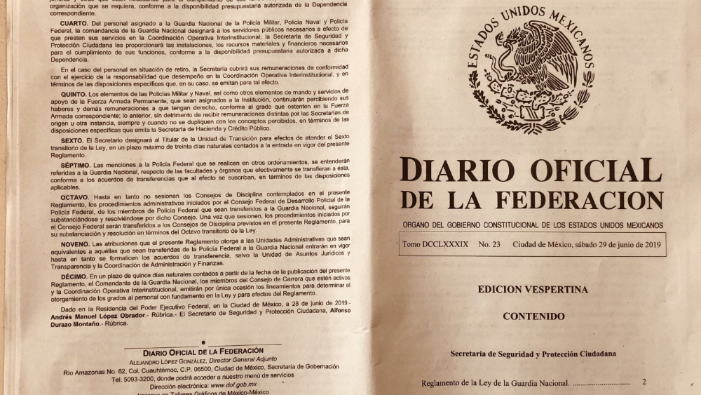 Versión Impresa Del Diario Oficial De La Federación Llega A Su Fin