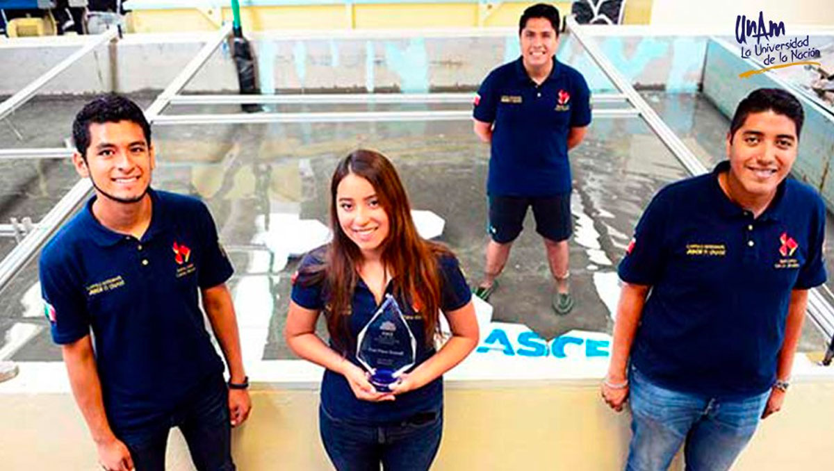 Estudiantes de la UNAM ganan concurso de ingeniería civil en EE.UU.
