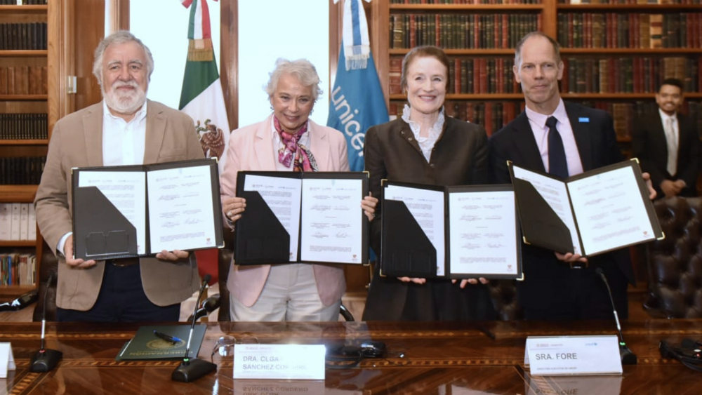 Aspira México a ser “paladín” en atención a infantes migrantes: Unicef