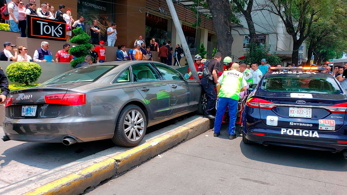 Piden justicia para atropellados por vehículo de la embajada de Guatemala