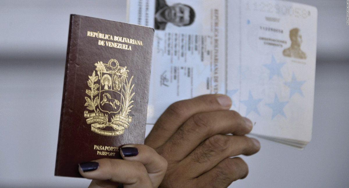 EE.UU. reconocerá pasaportes vencidos de venezolanos