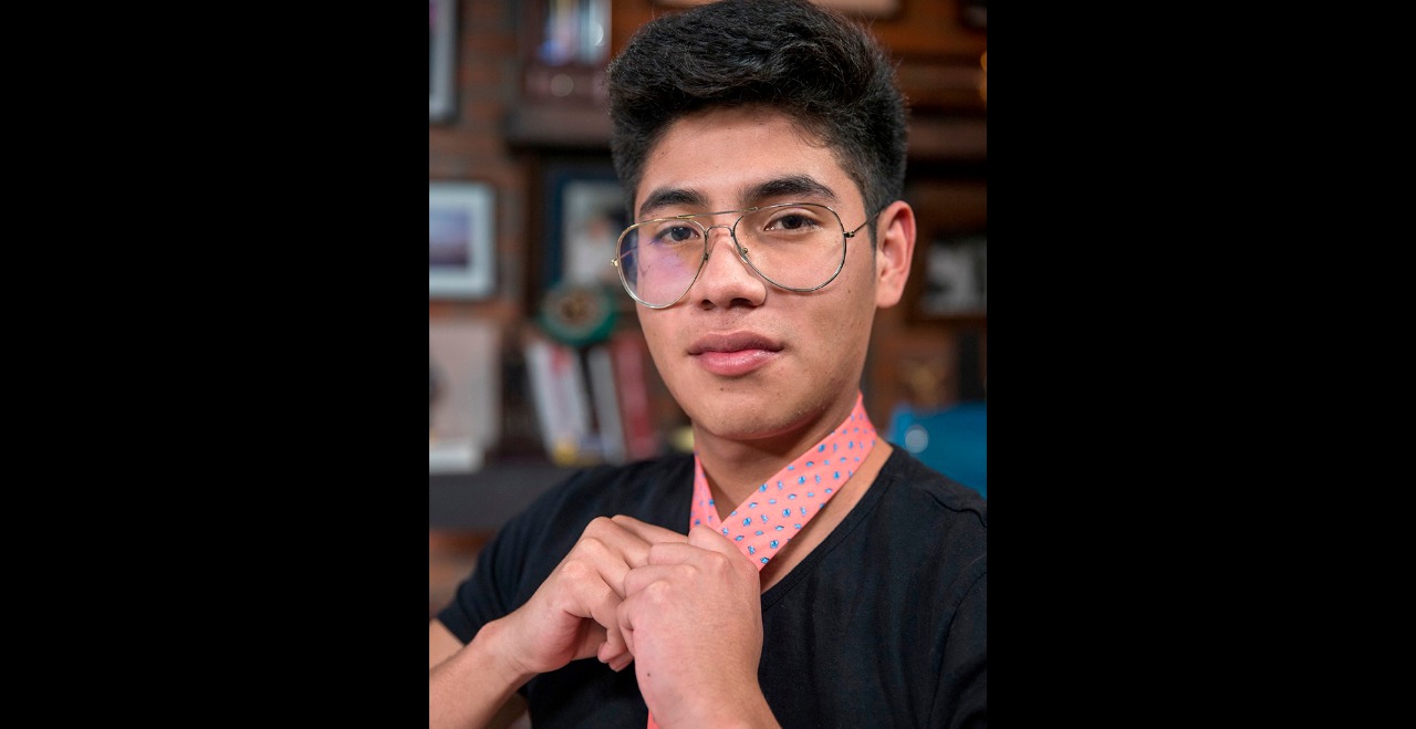 Él es Charlie, un joven genio de México