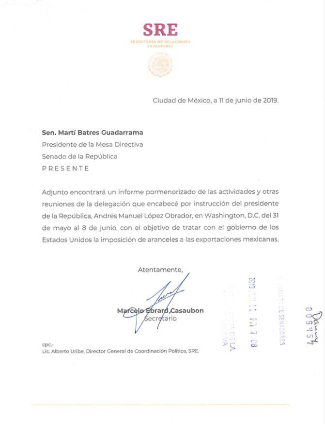 Senado recibe informe detallado de acuerdo migratorio con EE.UU. - whatsapp-image-2019-06-11-at-105311-pm