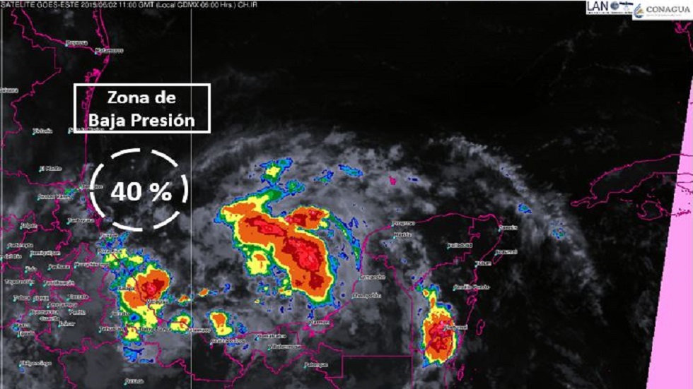 Autoridades federales advierten por fuertes lluvias en el país