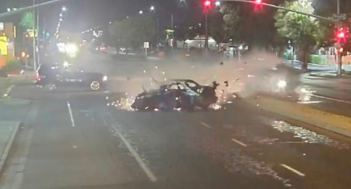 #Video Conductor ebrio choca y mata a padre de familia en California