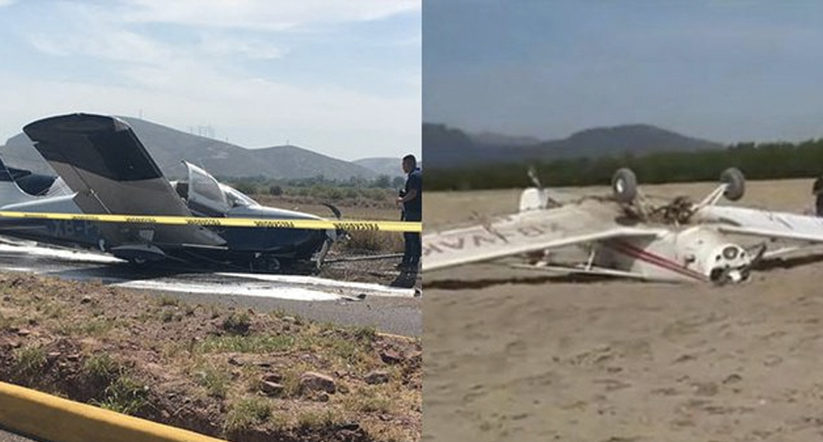 Se desploman dos aeronaves en la Comarca Lagunera Se desploman dos aeronaves en la Comarca Lagunera