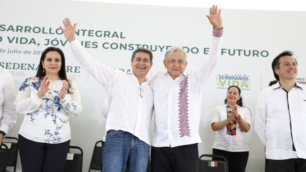 México y Honduras pactan cooperación; rechaza López Obrador xenofobia