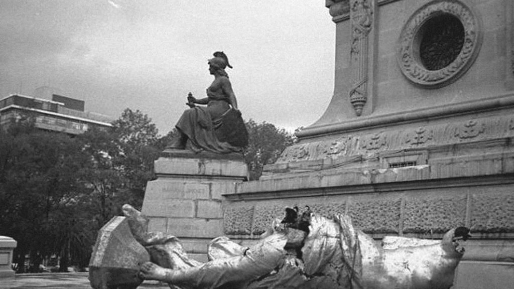 El sismo que tiró al Ángel de la Independencia