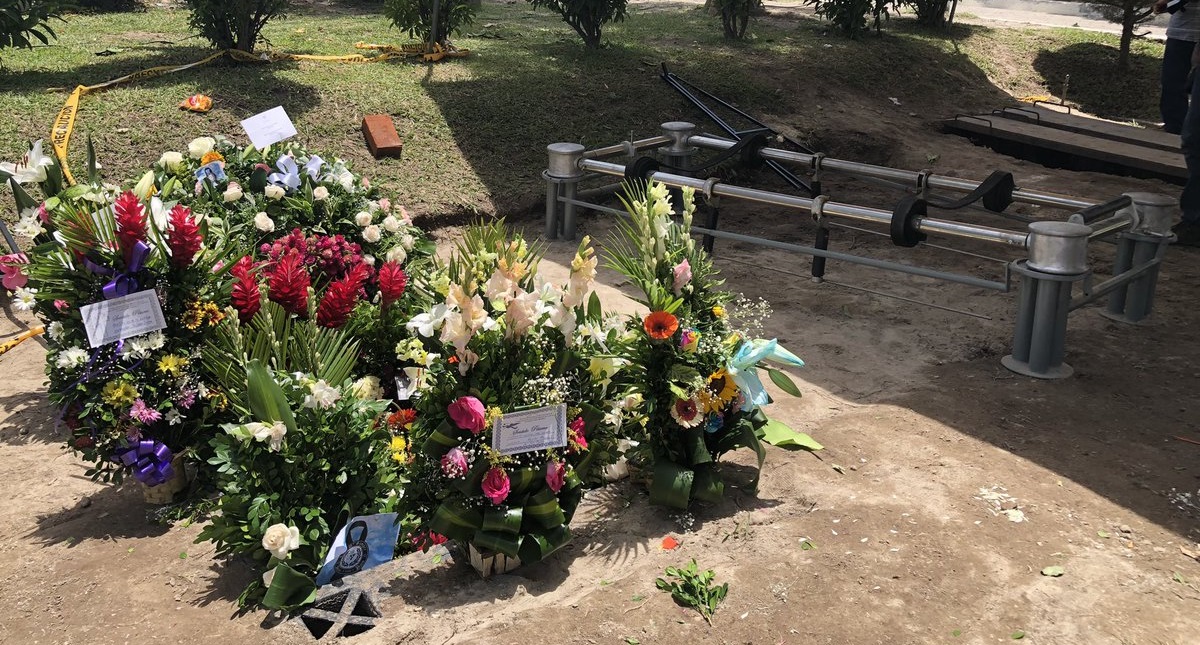 Sepultan a padre e hija ahogados en el río Bravo