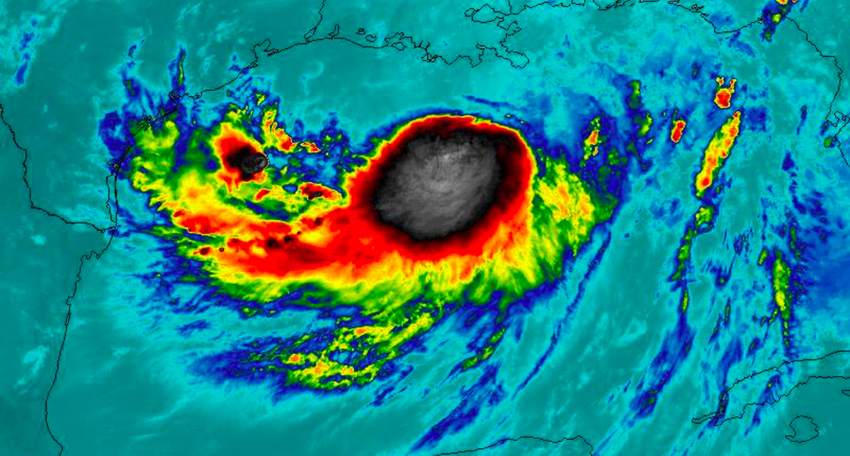 Tormenta tropical Barry se fortalece y se interna en el Golfo de México