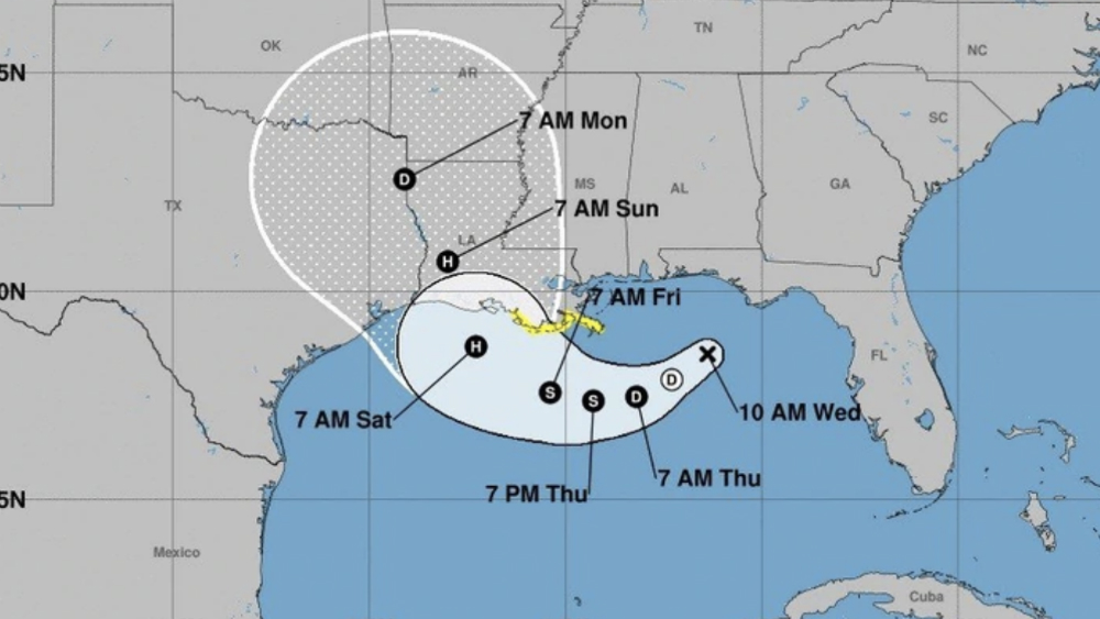 Louisiana en emergencia ante previsión de primer huracán de la temporada en el Atlántico