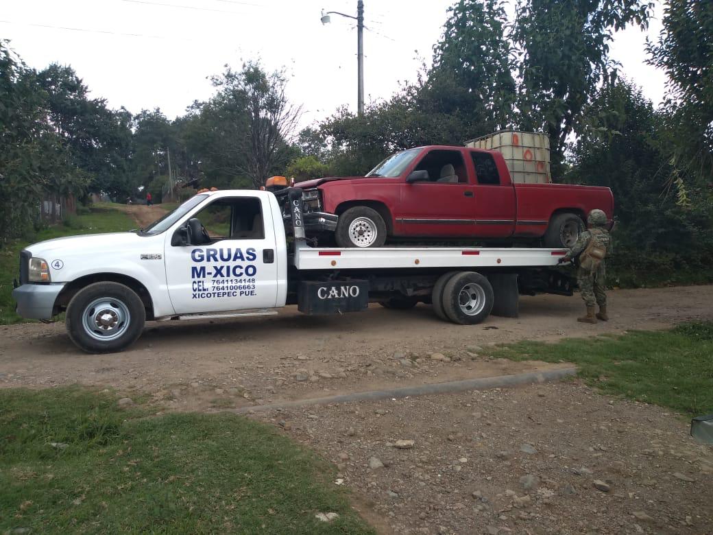 Aseguran 32 mil litros de combustible en Puebla y Veracruz - combustible-robado-marina