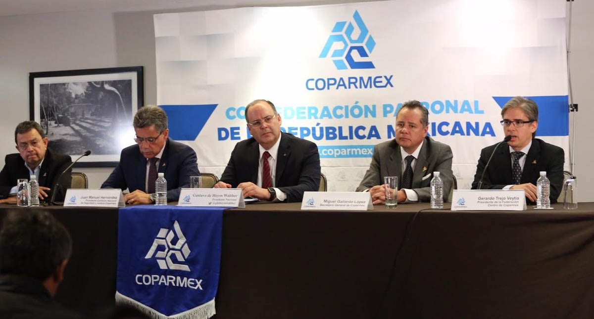 Inseguridad jurídica afecta al crecimiento económico: Coparmex