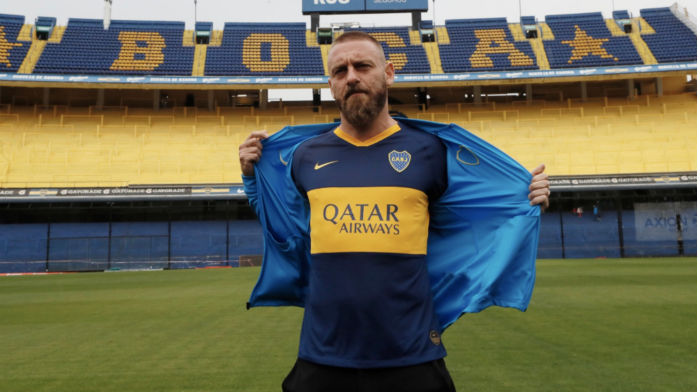 Daniele de Rossi es oficialmente refuerzo de Boca Juniors