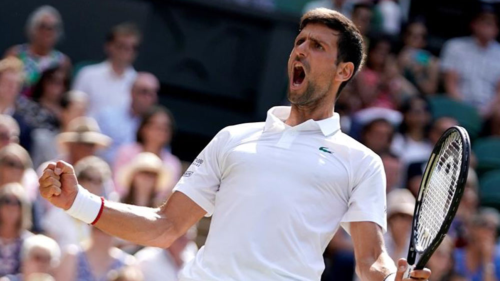 Djokovic disputará su sexta final de Wimbledon Djokovic disputará su sexta final de Wimbledon