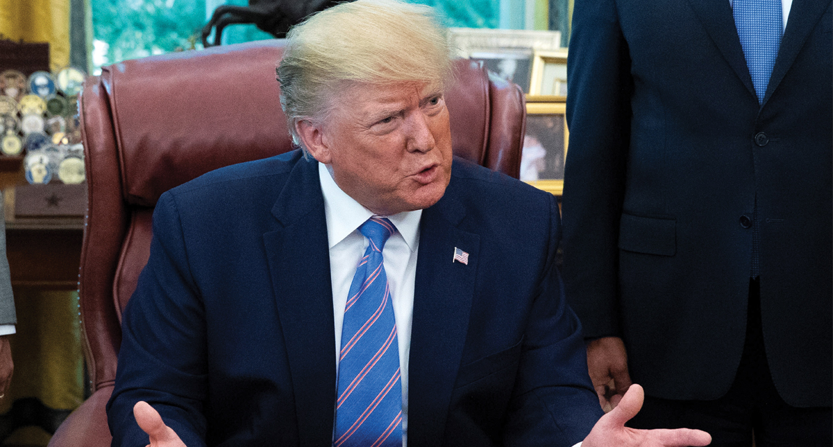 “Si no hubiera ganado las elecciones estaríamos en recesión”: Donald Trump