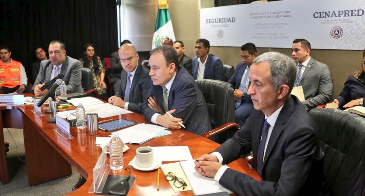 Acciones de coordinación entre el Gobierno de México y las entidades federativas ante un sismo de gran magnitud