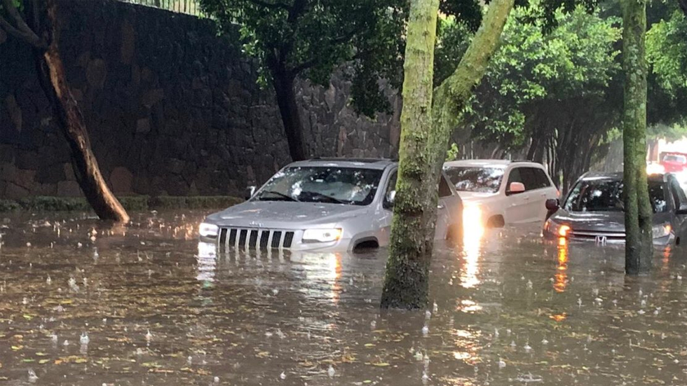 Afectaciones por lluvia en la Ciudad de México