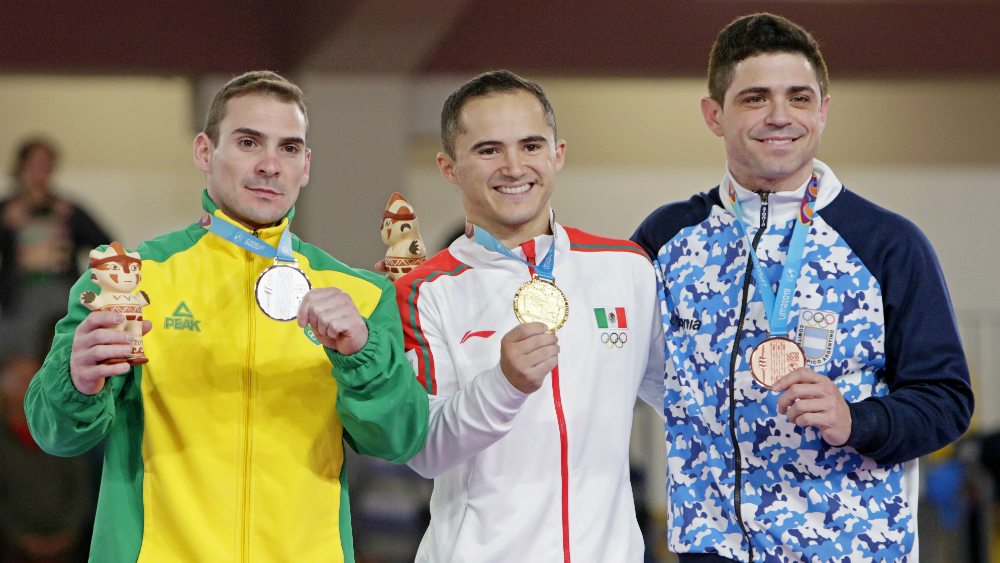 Fabián de Luna, oro para México en gimnasia de Lima 2019