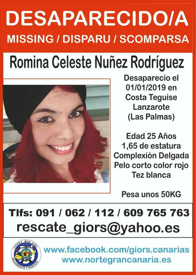 Declaran 'crimen machista' asesinato de joven paraguaya en España - ficha-de-busqueda-de-romina