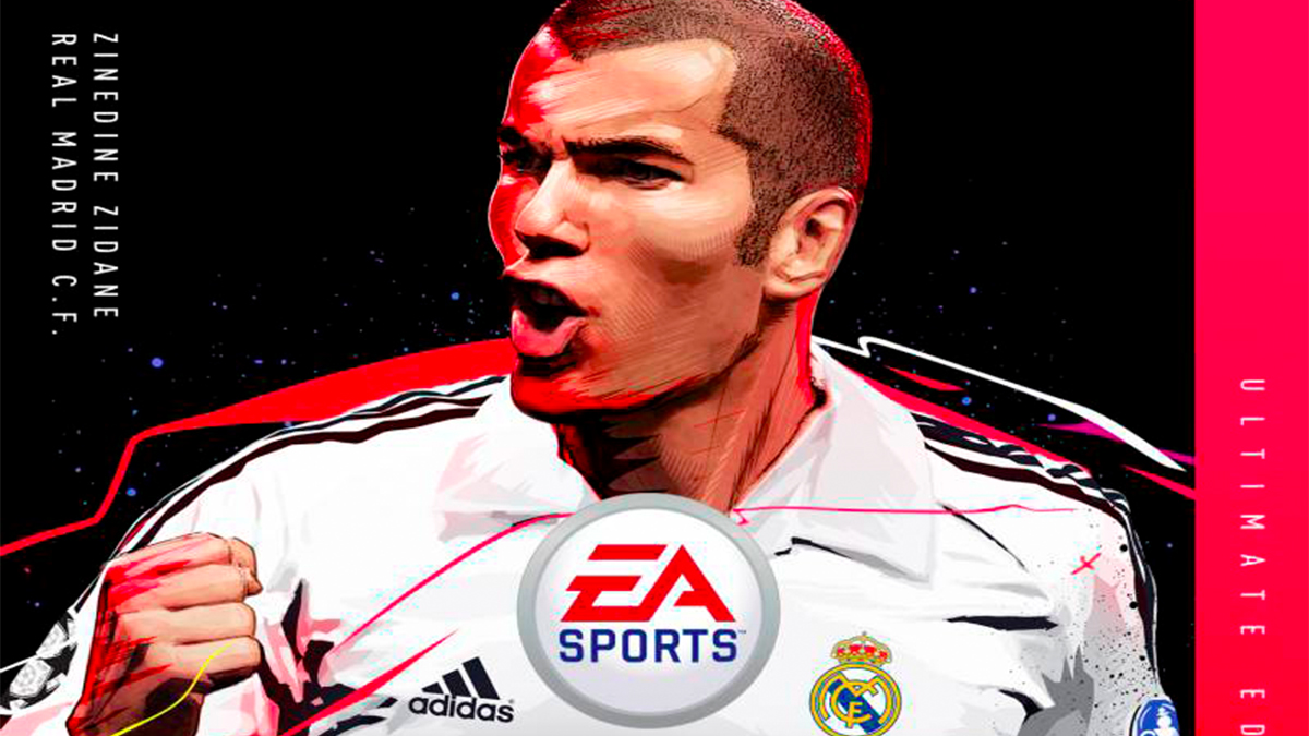 Zidane aparecerá en la portada de FIFA 20