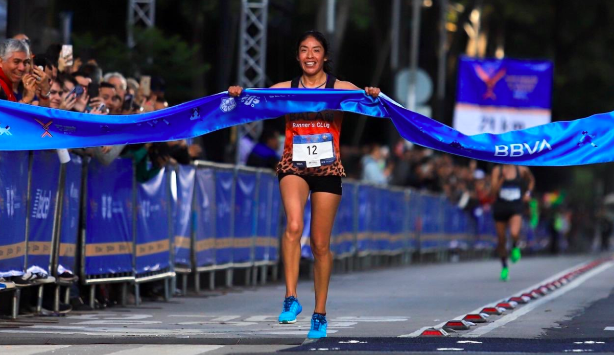 Los ganadores del medio maratón de la Ciudad de México