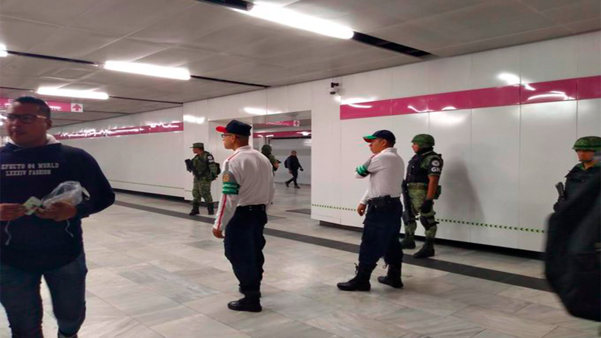 Guardia Nacional no tendrá presencia permanente en el Metro: Sheinbaum Guardia Nacional no tendrá presencia permanente en el Metro: Sheinbaum