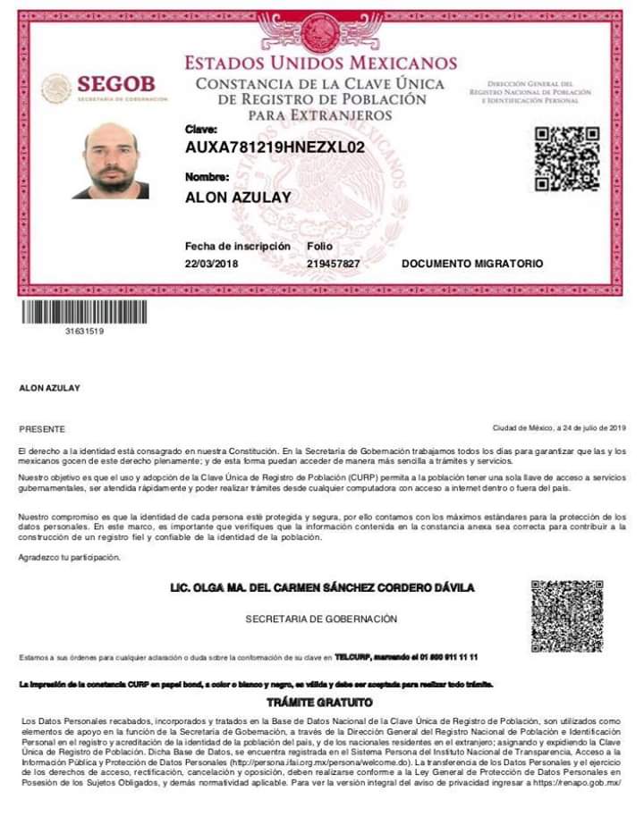 Israelíes asesinados en Artz Pedregal eran criminales - identificacion-alon-azulay-artz-pedregal