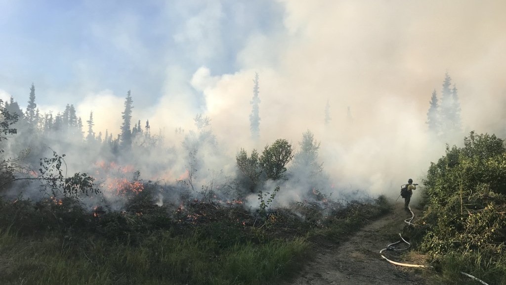 Calor rompe récord en Alaska y promueve incendios - incendio-shovel-creek