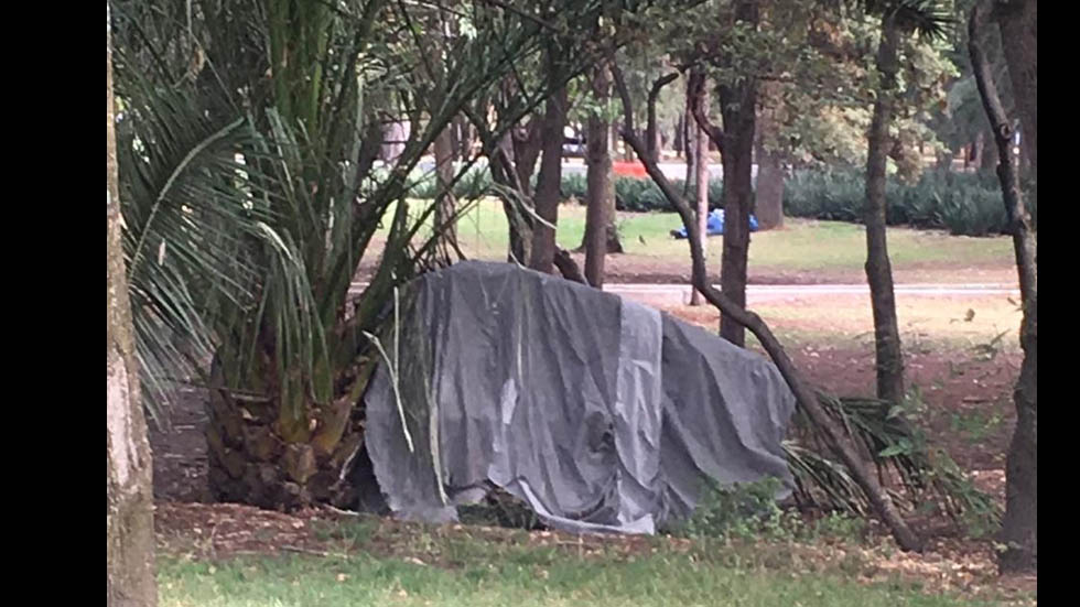 Indigentes instalan campamentos en el bosque de Chapultepec - indigentes-museo-tamayo-7