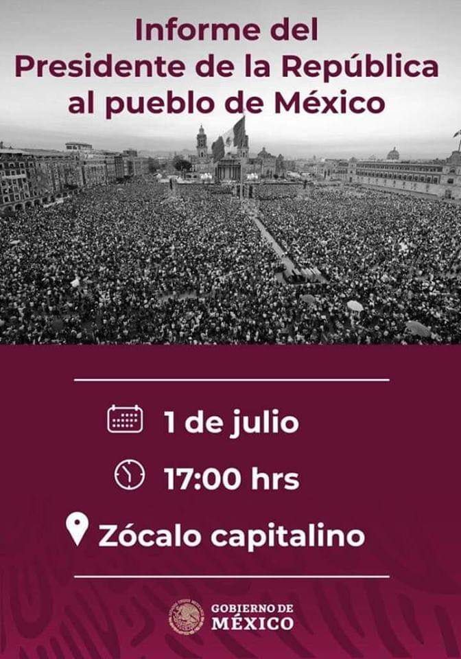 Acto de AMLO y tres movilizaciones afectarán el tránsito de la CDMX - informe-amlo