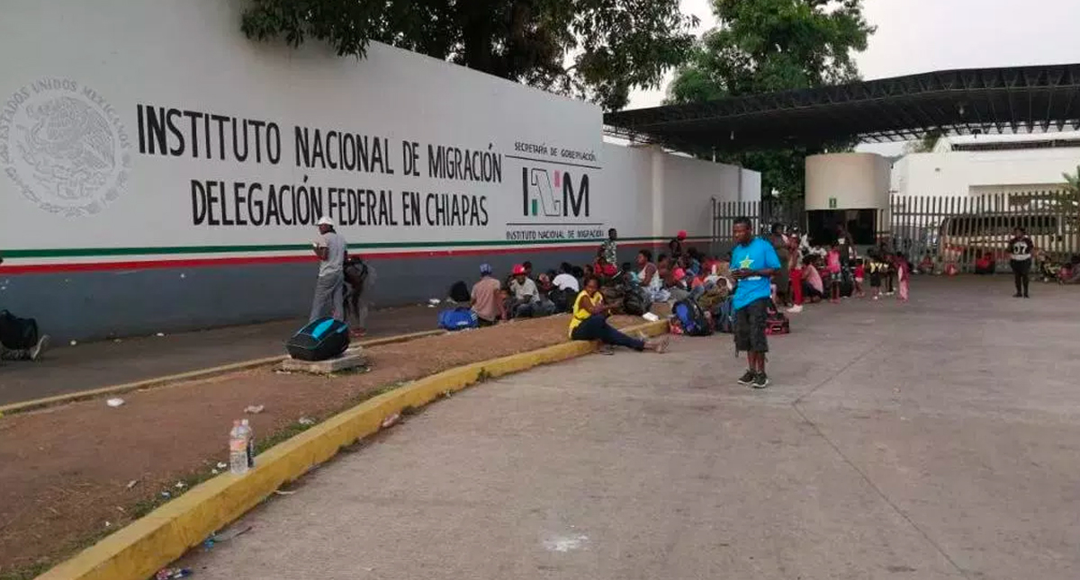 Más 61 mil migrantes ingresaron a la estación de Chiapas en primer semestre: INM