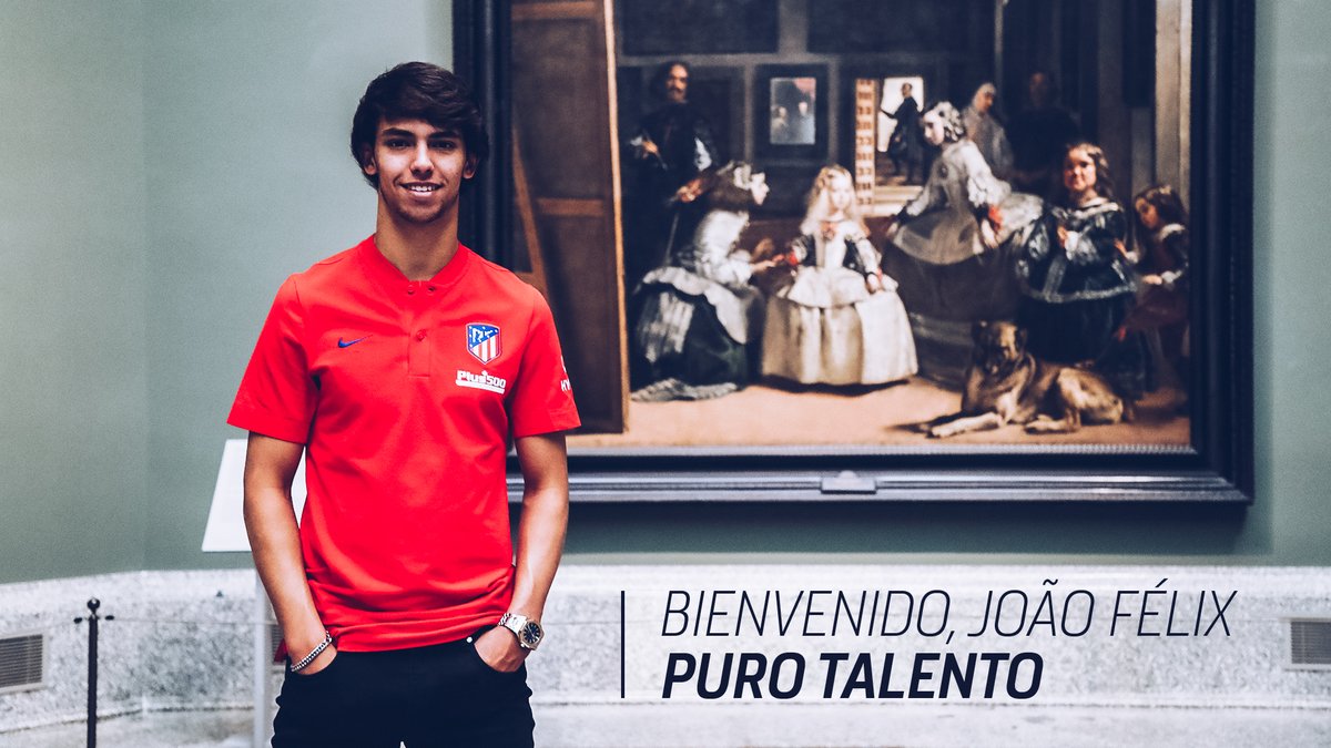 Atlético de Madrid contrata a Joao Félix