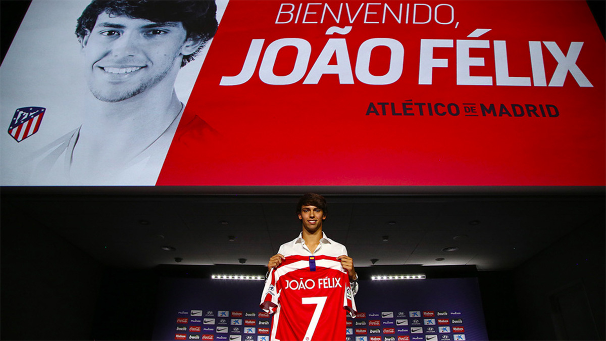 Estoy en el Atlético para hacer historia: Joao Félix